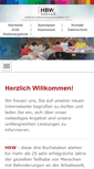 Mobile Screenshot of hbwev.emenue.net