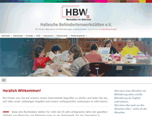 Tablet Screenshot of hbwev.emenue.net